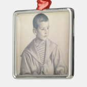 Dmitri Dmitrievich Shostakovich als Kind Silbernes Ornament (Links)