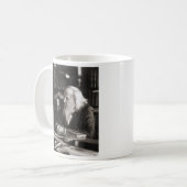 Dmitri Ivanovich Mendeleev Porträt Kaffeetasse (Vorderseite Links)
