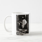 Dmitri Ivanovich Mendeleev Porträt Kaffeetasse (Links)