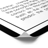 Dmitri Mendeleev Poster (Ecke)