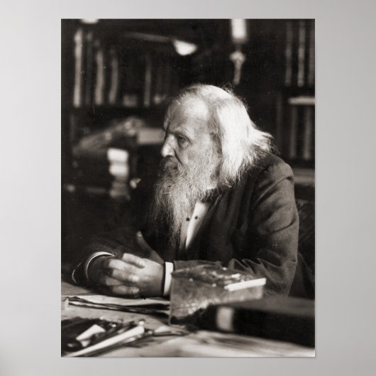 Dmitri Mendeleev Poster (Vorne)