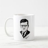 Dmitri Schustakowitsch Kaffeetasse (Links)