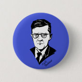 Dmitri Shostakovich Button (Vorderseite)
