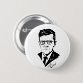 Dmitri Shostakovich Button (Vorne & Hinten)