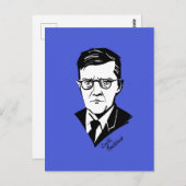Dmitri Shostakovich Postkarte (Vorne/Hinten)