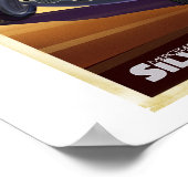 DMoore Silver Arrow Poster (Ecke)