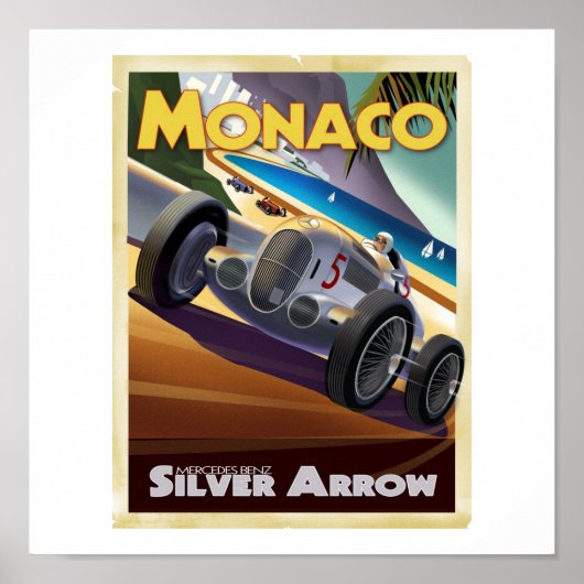 DMoore Silver Arrow Poster (Vorne)