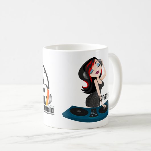 DMR Auto DJ-Jade-Tasse Kaffeetasse (VorderseiteRechts)