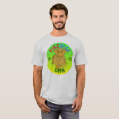DMR. Firewise Owl T - Shirt (grüner Hintergrund) (Vorne ganz)