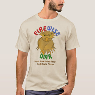 DMR. Firewise Owl T - Shirt (ohne Hintergrund)
