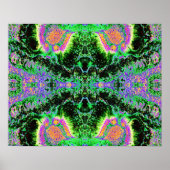 "DMT 2" Abstrakte psychedelische Kunst Poster (Vorne)