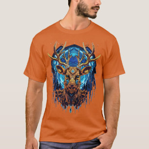 DMT Art Psychedelic Rentier 1 T-Shirt