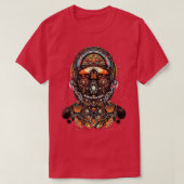 DMT Art Psychedelic Spaceman 1 T-Shirt (Design vorne)