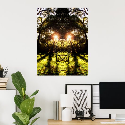 DMT 'AURUS Forest Poster (Heimbüro)