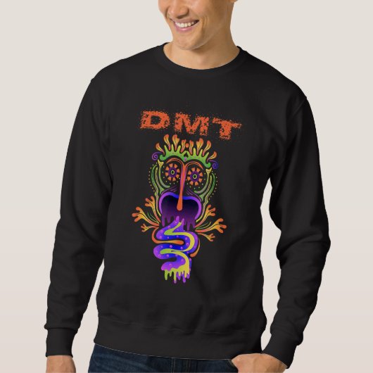 Dmt N Dimethyltryptamin Ayahuasca Entheogenese P Sweatshirt (Vorderseite)