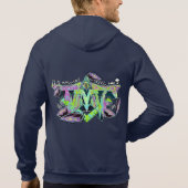DMT-UFO DES FREIMAURER-FREIMAURERILLUMINATI DER HOODIE (Rückseite)