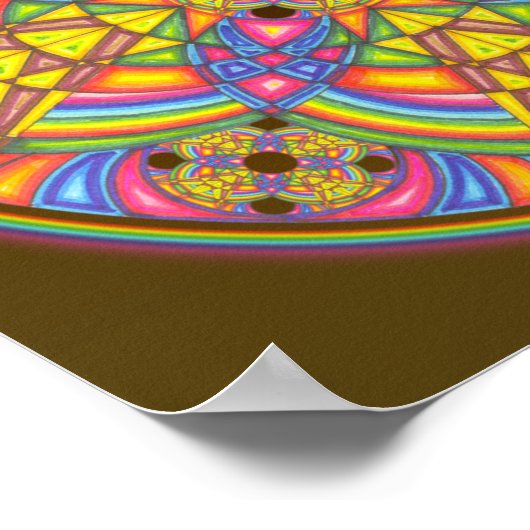 DMTMandala Poster (Ecke)