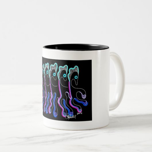 DMUG 9 ZWEIFARBIGE TASSE (VorderseiteRechts)