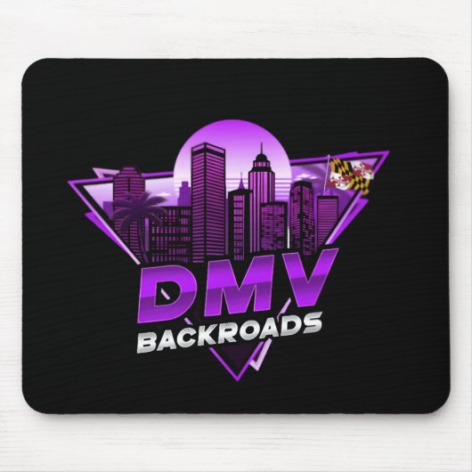 DMV Backroads-Mauspad Mousepad (Vorne)