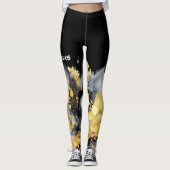 DMV GOLD LEGGINS (Vorderseite)