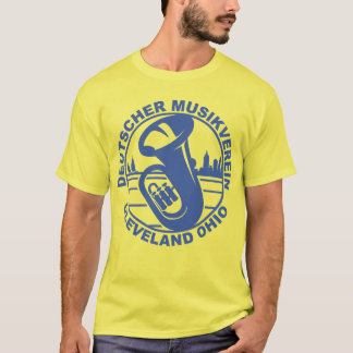 DMV Krawatten-Shirt-großes Logo T-Shirt
