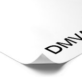 DMVA1 Ehrenwache für Bewegungen Poster (Ecke)