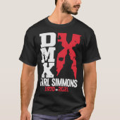 DMX Rapper Earl SimmonsDark Man X Ruff Ryders [HiS T-Shirt (Vorderseite)