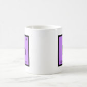 Dn - Dimorphodon Dinosaur Chemie-Symbol Kaffeetasse (Mittel)