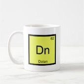 Dn - Dolan Chemistry Element Symbol Meme T - Shirt Kaffeetasse (Links)