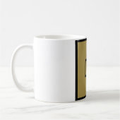 DN - Durian Fruit Chemistry Periodic Table Symbol Kaffeetasse (Links)