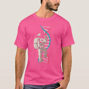 DNA-Astronauten-Wissenschaftssterne von Tobe Fonse T-Shirt