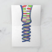 DNA-Aufspaltung - Grußkarten Karte (Innenseite)