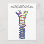 DNA-Aufspaltung - Postkarte 2 (Vorderseite)