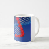 DNA-Ausrichtung-Tasse Kaffeetasse (VorderseiteRechts)