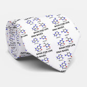 DNA-Basen für das Leben (Chemie-Moleküle) Krawatte (Gerollt)