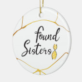 DNA-Baum von Sisters gefunden Keramik Ornament (Links)