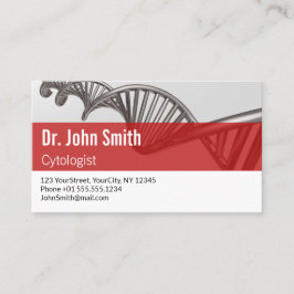 DNA-berufliche Fachleute Terminkarte