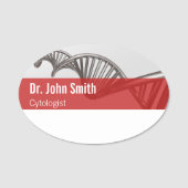 DNA-beruflicher Wissenschaftsbereich Namensschild (Vorderseite)