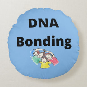 DNA-Bonding Round Pillow Rundes Kissen