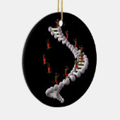 DNA: Darwins Evolution Keramik Ornament (Rechts)