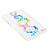 DNA, der Spyral des Lebens Jigsaw Puzzle Magnet (Rechte Seite)