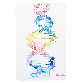 DNA, der Spyral des Lebens Jigsaw Puzzle Magnet