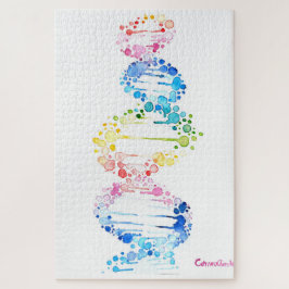 DNA, der Spyral des Lebens Puzzle