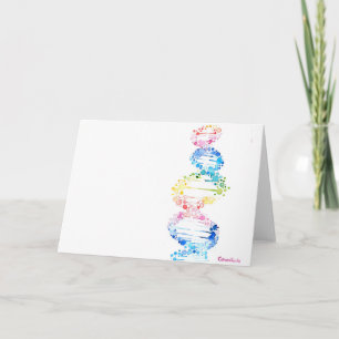 DNA, die Spirale des Lebens  Karte