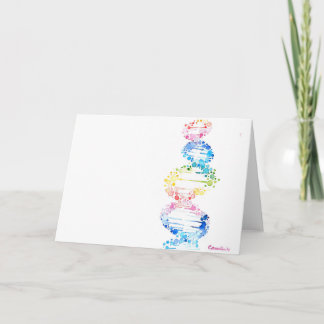 DNA, die Spirale des Lebens Karte