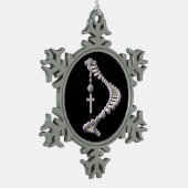 DNA: Directed Evolution Schneeflocken Zinn-Ornament (Links)