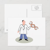 DNA Doctor Postkarte (Vorne/Hinten)