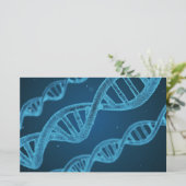 DNA Double Helix Briefpapier (Stehend Vorderseite)