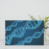 DNA Double Helix Briefpapier (Stehend Vorderseite)