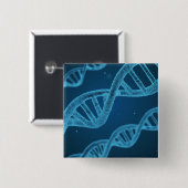 DNA Double Helix Button (Vorne & Hinten)